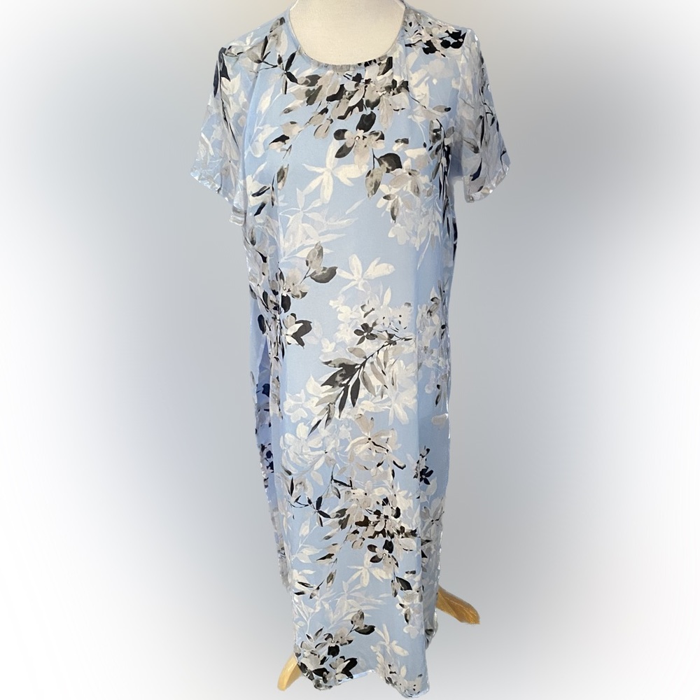 New Calvin Klein Sheer Dress/Cover Up (S)
